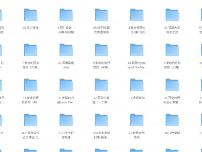 小红书花了49买到的35部少儿纪录片，非常适合给小孩看，增长见识，提升认知
